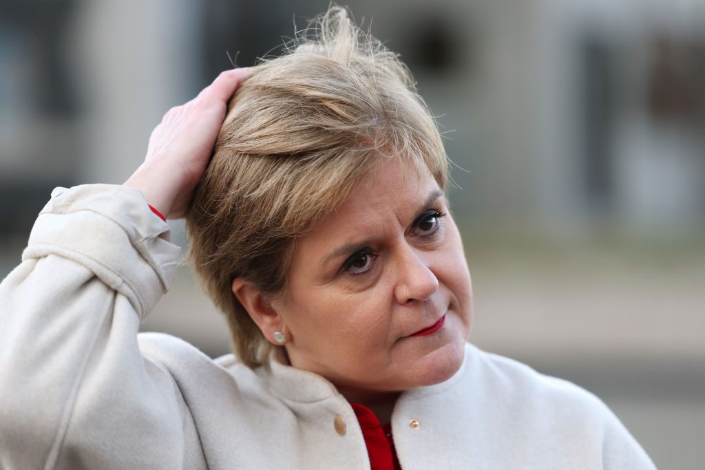 The former first minister said on Sunday that she bore some responsibility for the gender debate becoming 'more polarising'. Credit: Getty
