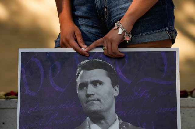 As MAGA mourned its apostle, Kirk's enemies rejoiced. Raquel Natalicchio/Houston Chronicle via Getty Images