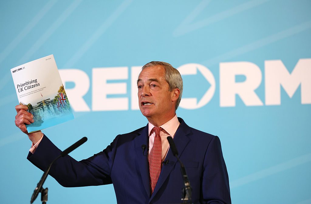 Farage's plan will radically redefine Britain’s immigration system. Credit: Getty