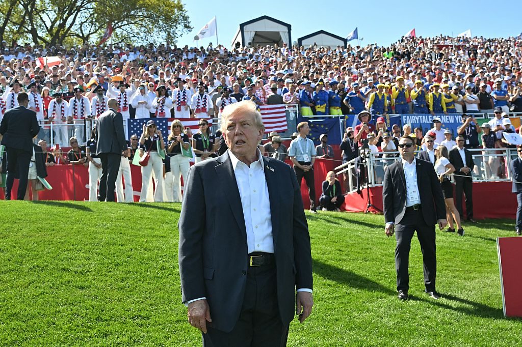 Caesar visits the Colosseum (colourised). Credit: Getty