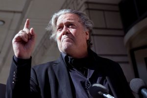 Steve Bannon denounces Trump's Qatari airbase plan