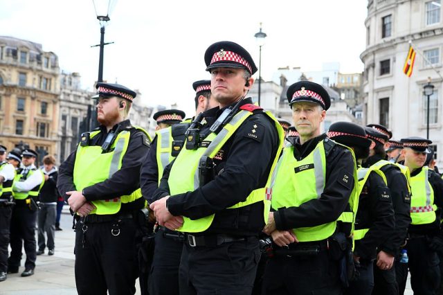 'British policing rests on the fragile principle of consent.' Credit: Getty