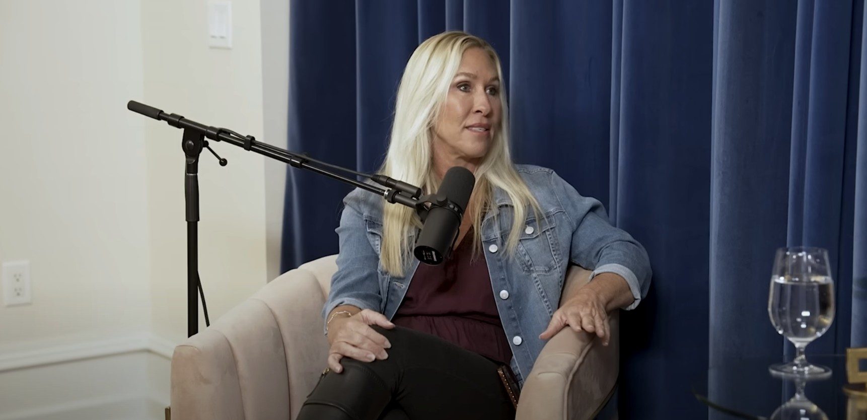 Majorie Taylor Greene has grown increasingly critical of Trump. Credit: YT