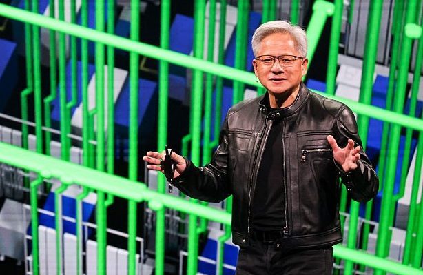Huang has backed China to overtake America on AI. Credit: Getty