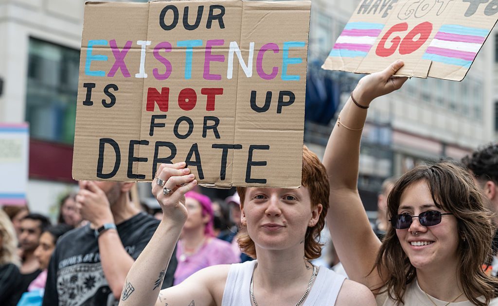 'There is no benefit in debating key issues such as “What is a woman?” when your opponent thinks the only proof required is to declare that it is so.' Credit: Getty