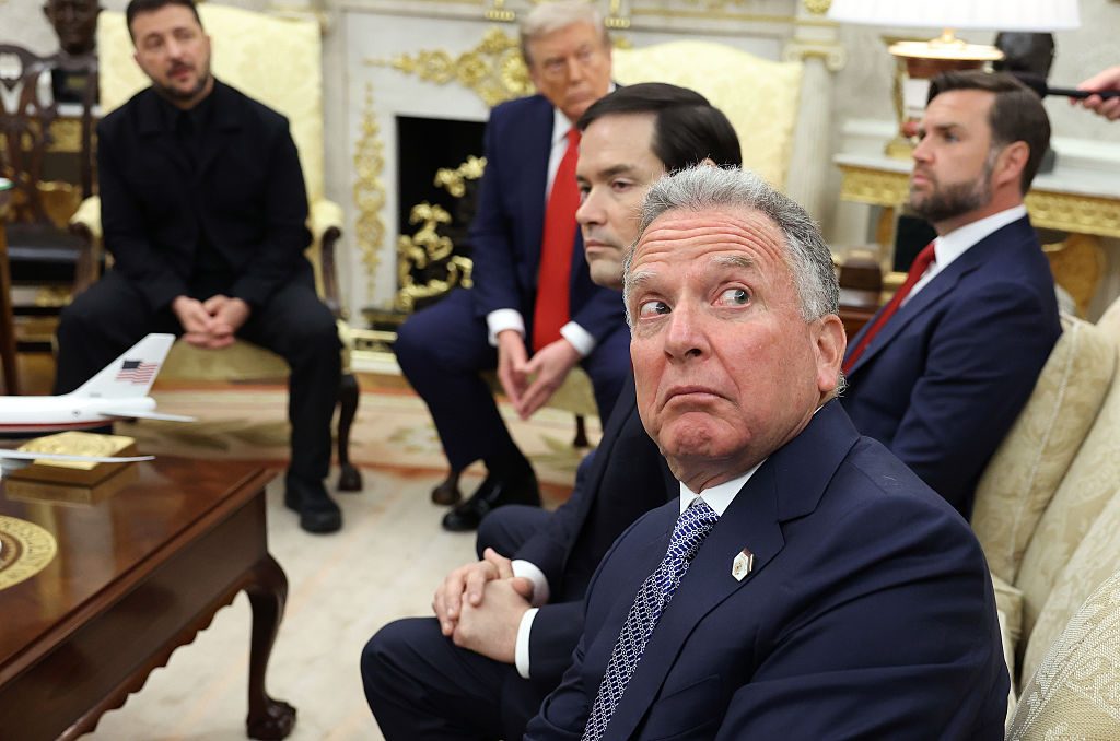 The US peace envoy stands accused of being a 'traitor'. Credit: Getty