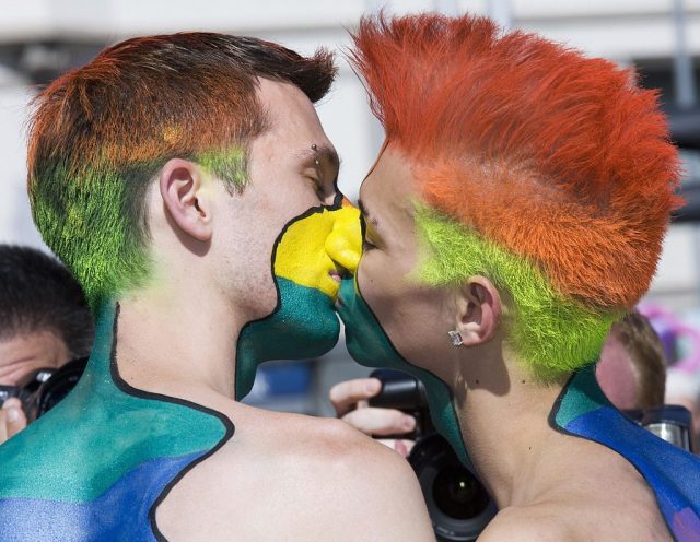 "This more aspirational vision of gay male community is not without precedent." Michael Latz/DDP/AFP. 