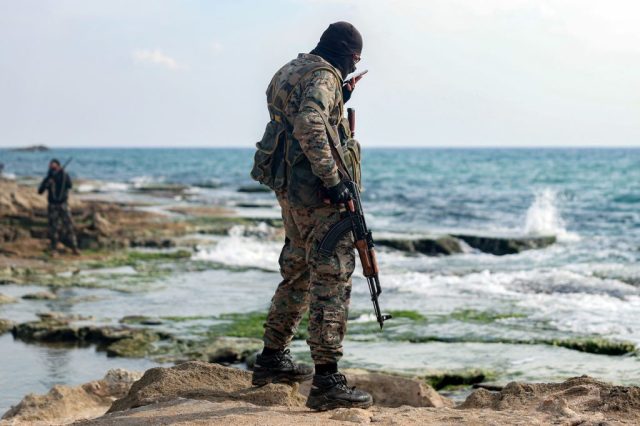 A fighter in Latakia. Omar Haj Kadour/AFP/Getty Images 