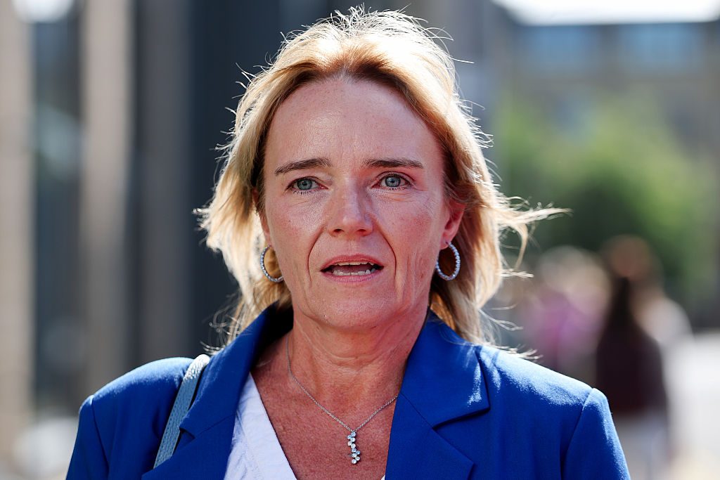 NHS nurse Sandie Peggie's messages were described as 'transphobic' by the panel. Credit: Getty