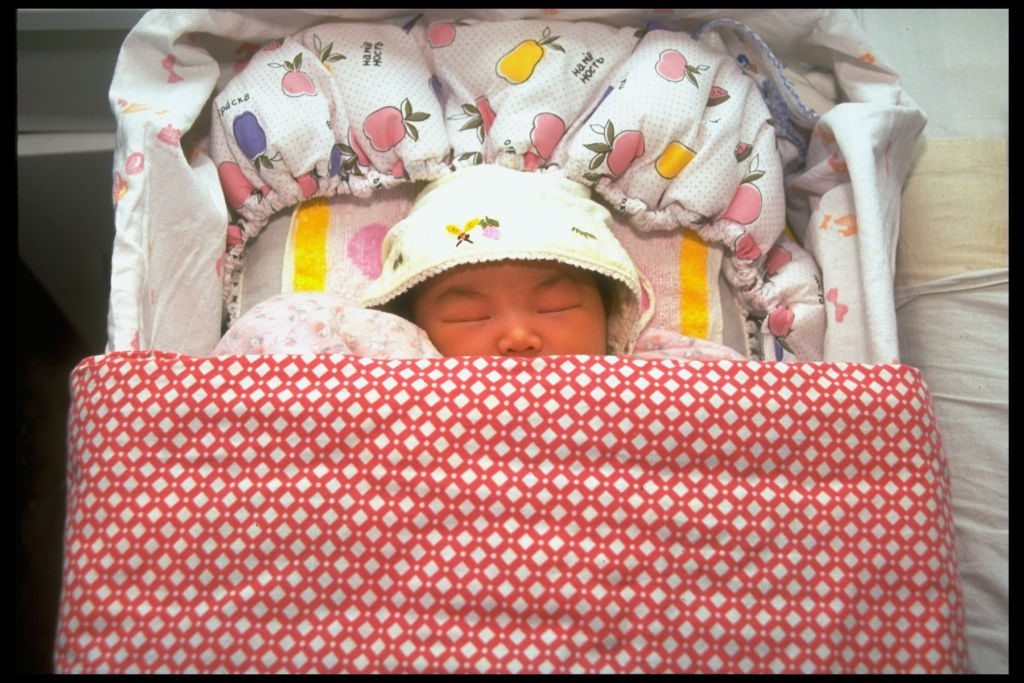 When an adopted baby is born an addict