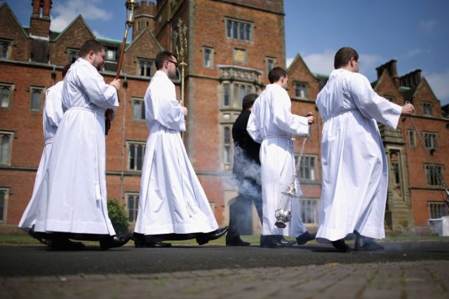 Some 35% of new Catholic priests since 1992 have come from the Church of England. Credit: Getty