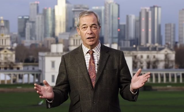 London calling. Credit: Reform UK/YouTube