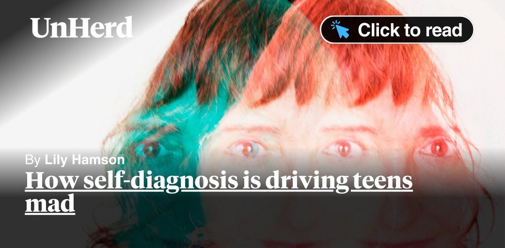 Self-diagnosis is driving teens mad