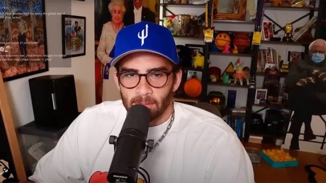 'Hasan Piker is a leftist darling of Twitch.' (YouTube)