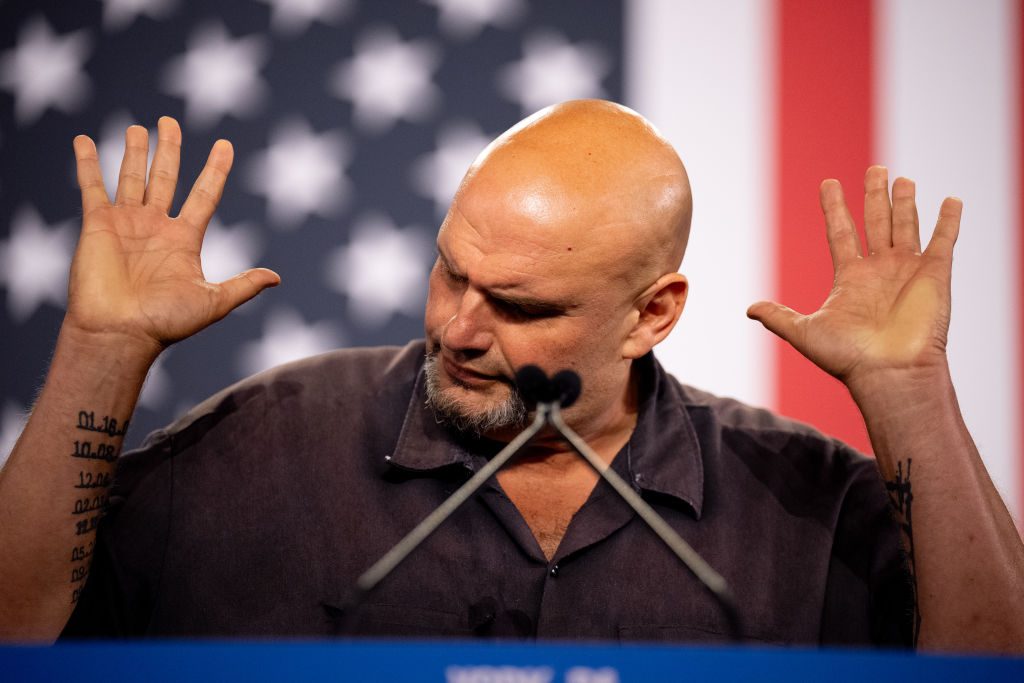 73% of Republicans approve of Fetterman. Credit: Getty
