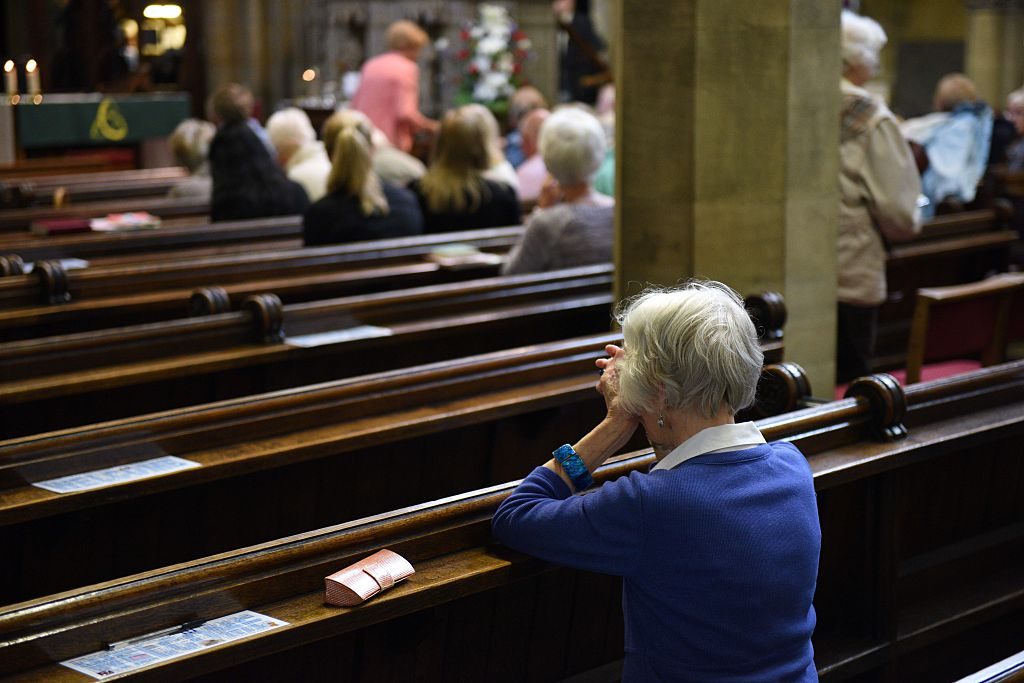 Churchgoers would rather it remained a fixed point in a highly fluid world. Credit: Getty
