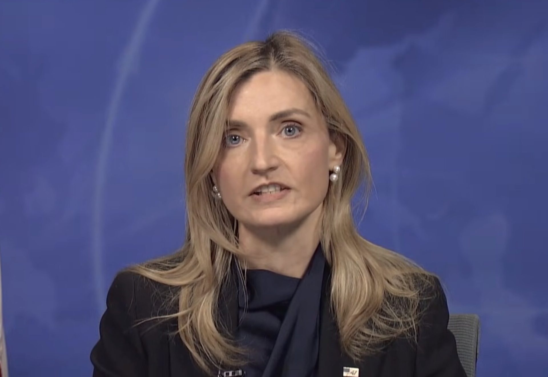 Sarah B. Rogers has criticised the state of free speech in Britain. Credit: Times Radio/YouTube