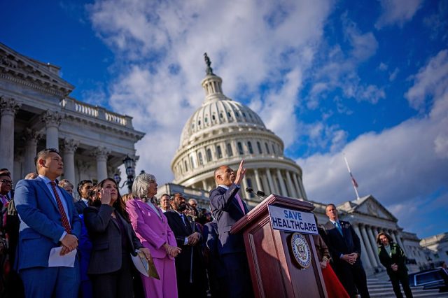 'Democrats’ core problem isn’t money but branding.' Credit: Getty.