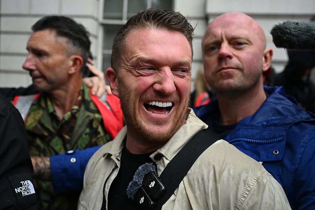 'This Israeli connection marks no pivot for Robinson, who has always courted Zionist support.' Credit: Getty.