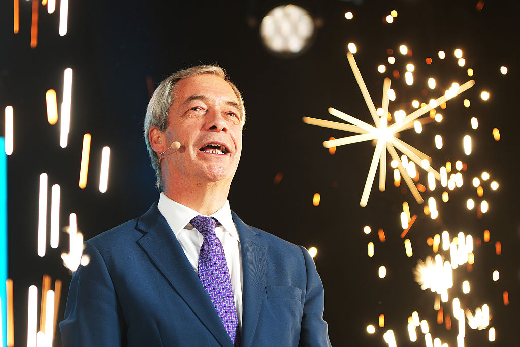 A quarter of gay and bisexual men in Britain back Farage’s party. Credit: Getty