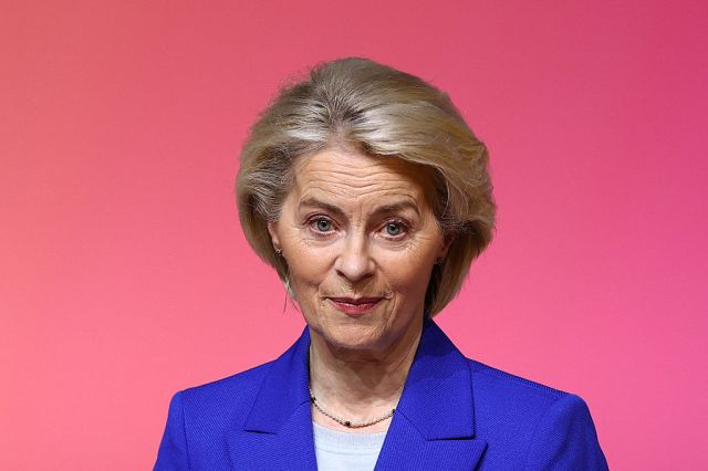 Ursula von der Leyen addresses the Nuclear Energy Summit this week. Credit: Getty