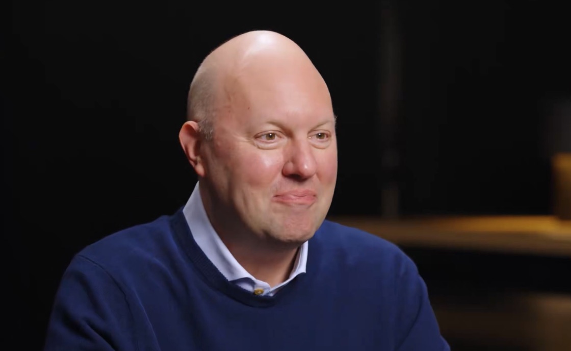 Venture capitalist Marc Andreessen appears on David Senra’s podcast. Credit: David Senra/X