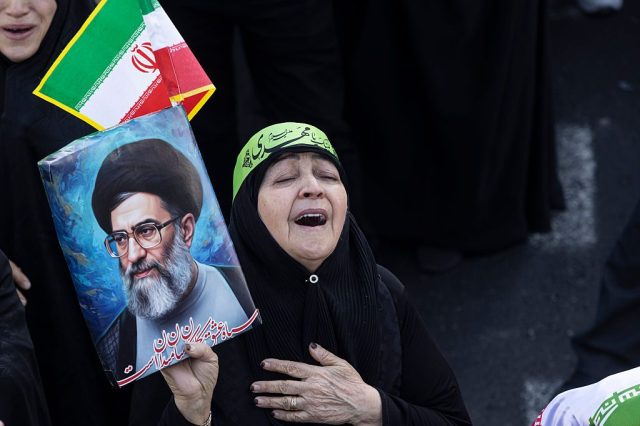 'Trump is clearly encouraging them to take advantage of the conflict to seize power from the mullahs.' Credit: Getty.