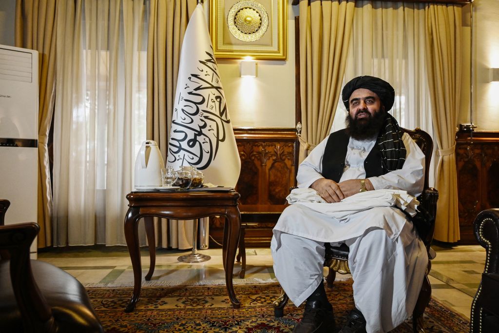 Afghanistan’s Taliban Foreign Minister Amir Khan Muttaqi. Credit: Getty