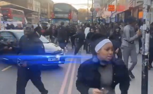 Large gatherings of young people have engaged in shoplifting and anti-social behaviour in south London this week. Credit: Getty