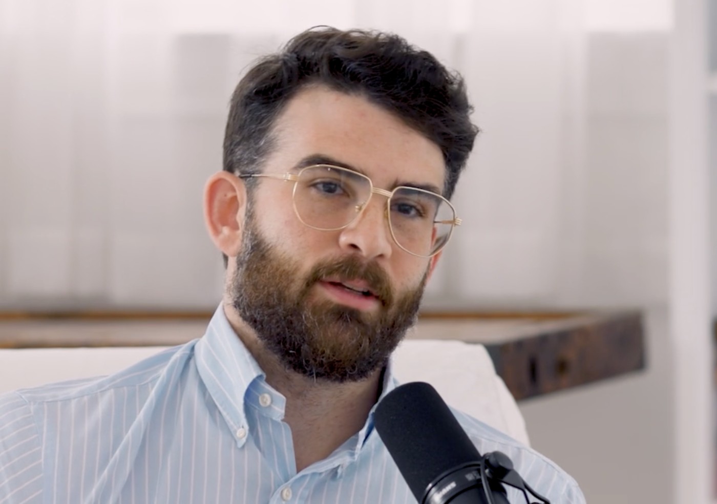 In the discussion, Hasan Piker defended petty theft from corporations as morally tolerable. Credit: New York Times.