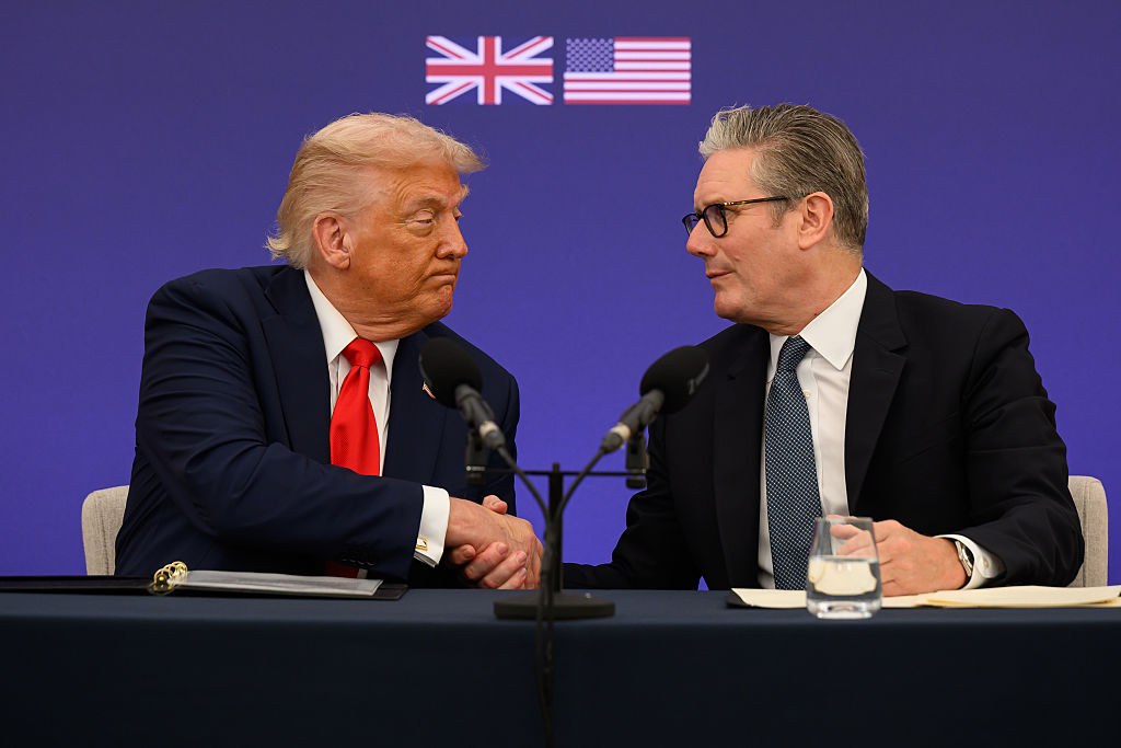 The UK has no leverage in negotiations with the US. Credit: Getty.
