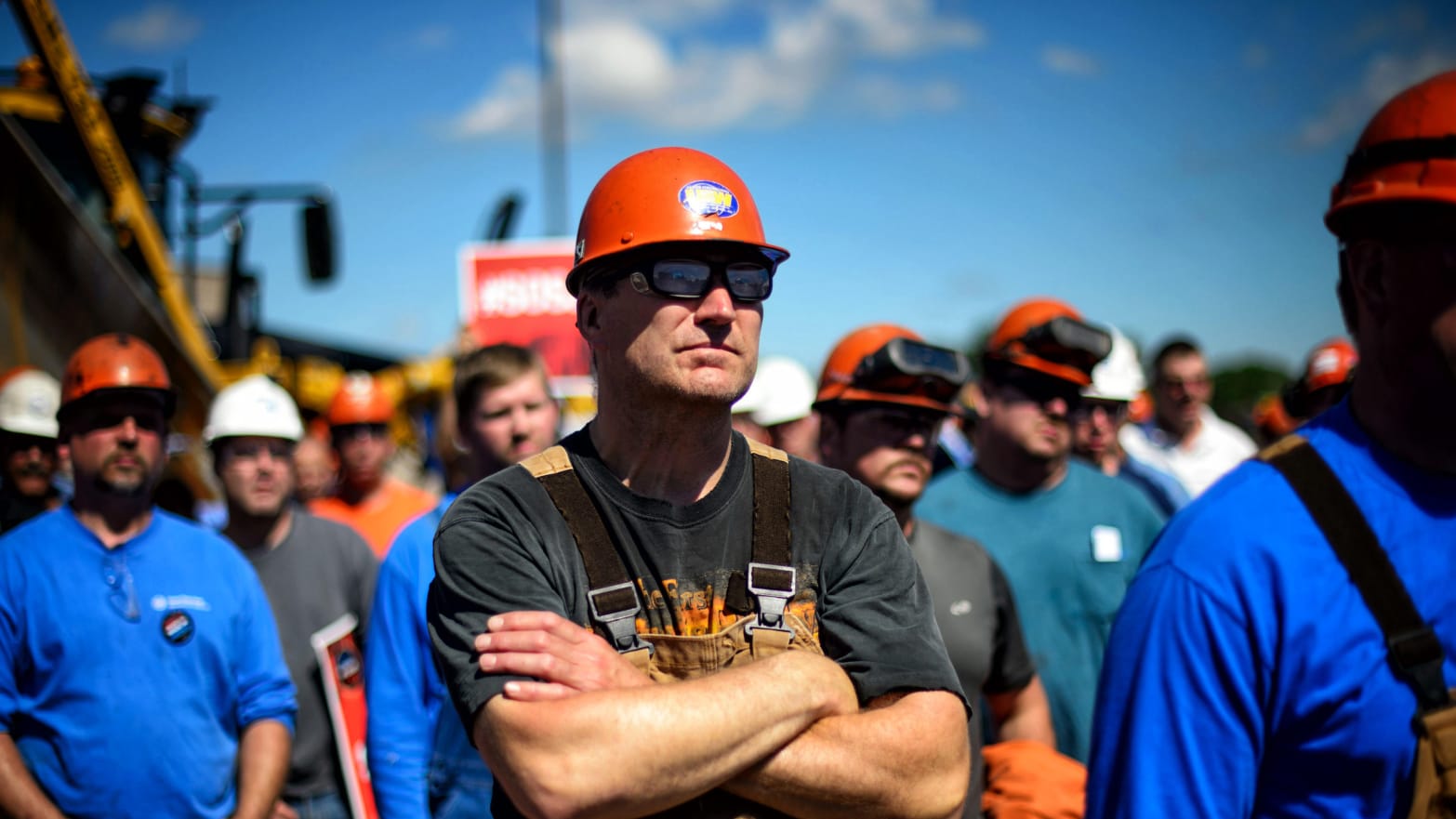 Democrats are losing blue-collar workers. Credit: Getty