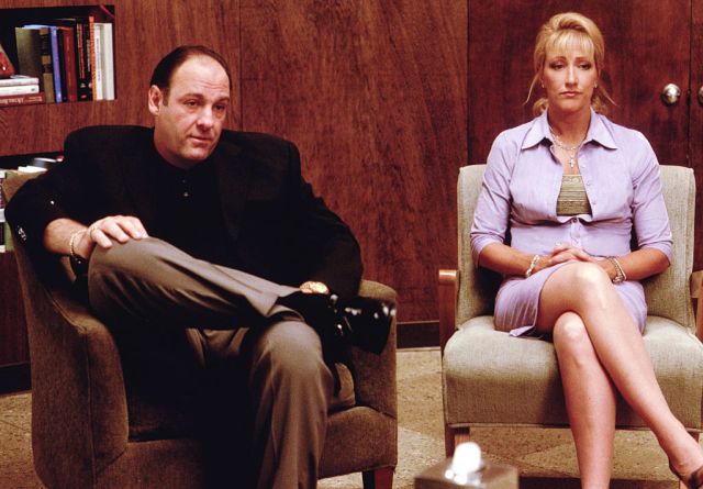 Responsibility in modern therapy? Fahgettaboudit. Credit: HBO/Getty.