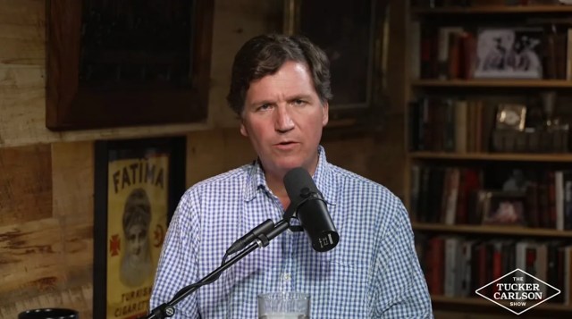 Carlson denounced Trump in Christian terms. Credit: Tucker Carlson