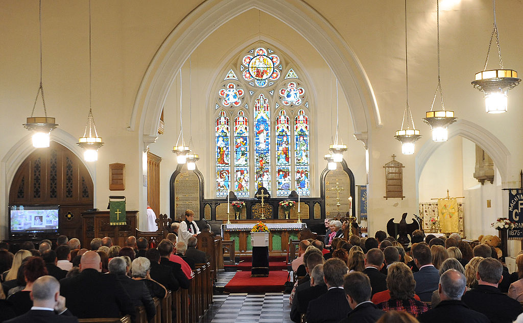 ‘The traditional Christian funeral helped people confront death.’ Credit: Getty