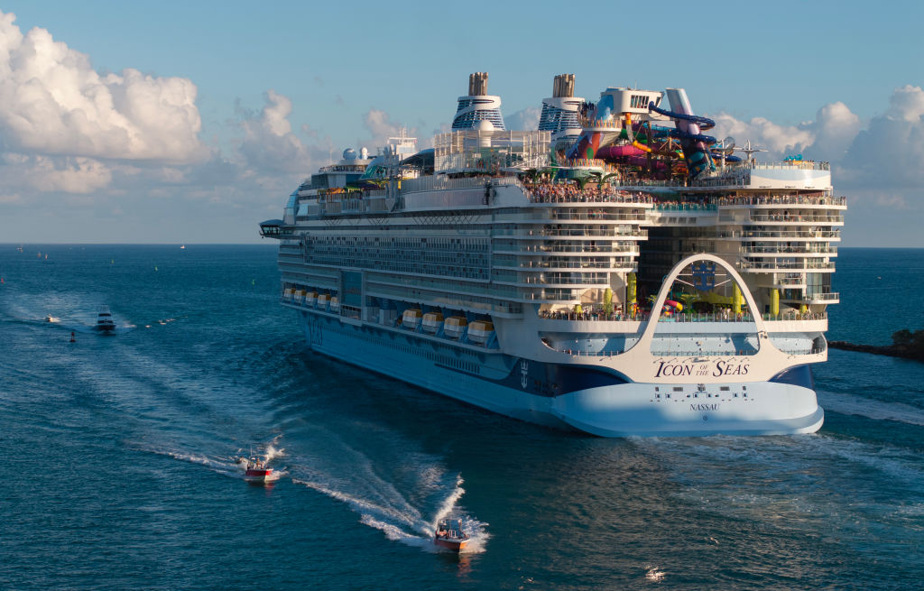 Icon of the Seas is billed as the world's largest cruise ship. Credit: Getty