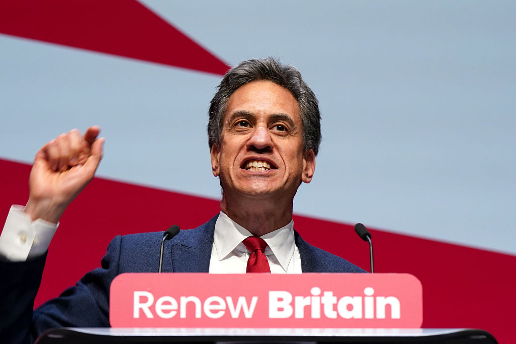 ‘Miliband intends to make these changes irreversible, effectively salting the earth behind him.’ Credit: Getty