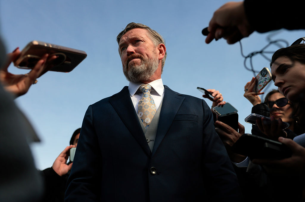 ‘The brainy, contrarian Massie has turned this upheaval into a platform.’ Credit: Getty