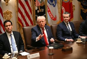 American hawks are drunk on power
