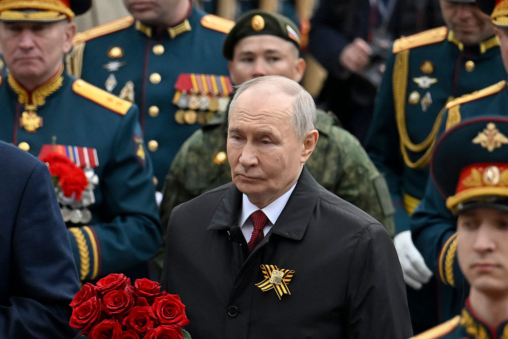 Putin is seeking to placate an anxious Russian population. Credit: Getty
