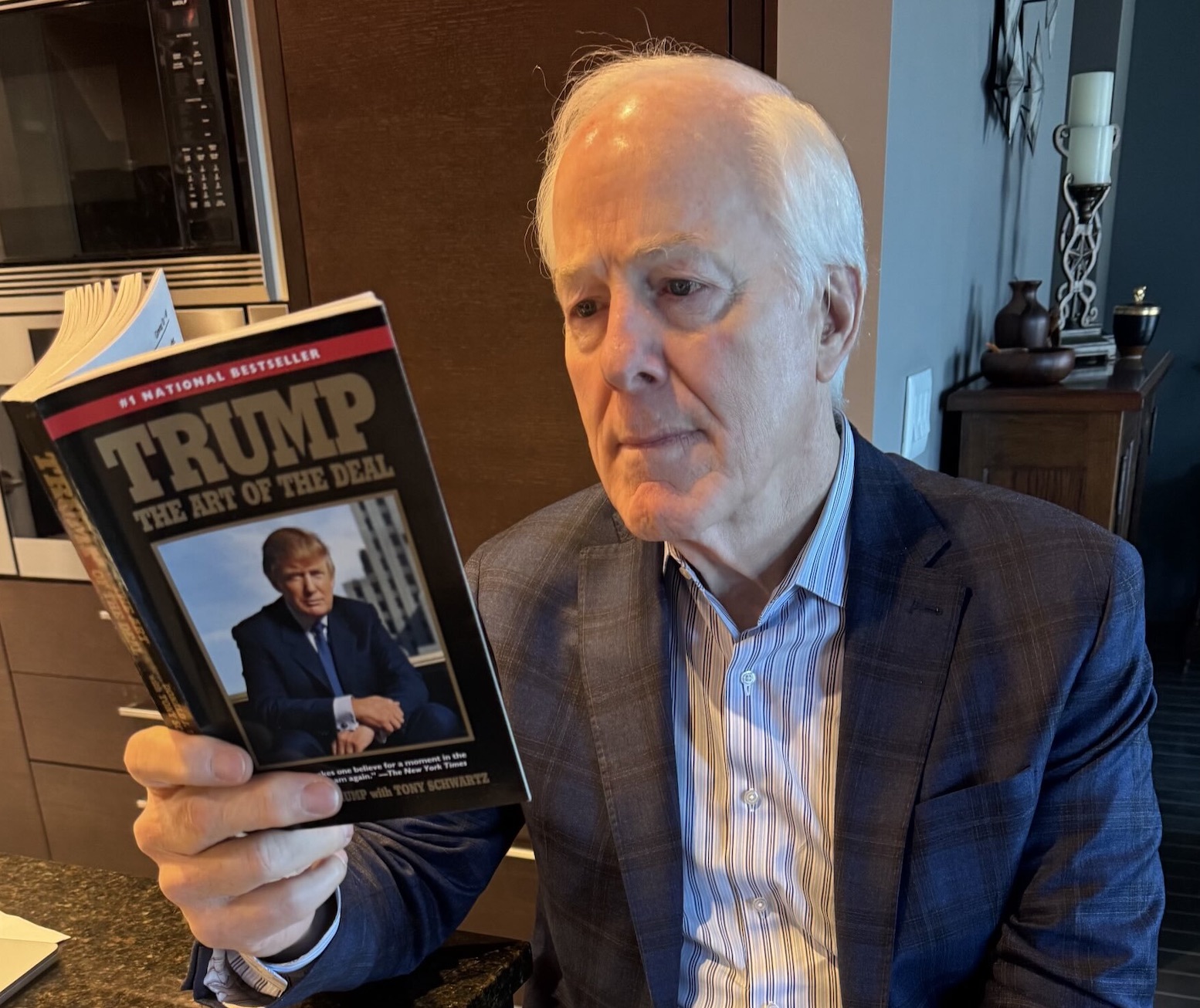 The cost of loyalty. Credit: John Cornyn/X
