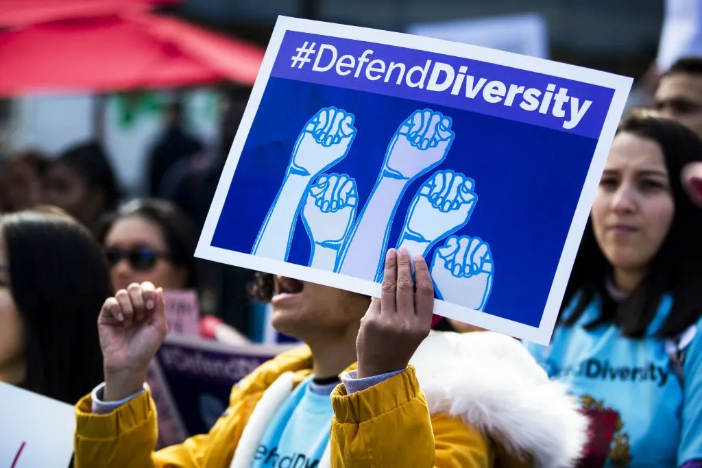 The typical faculty donor sits on the progressive end of US politics. Credit: Getty