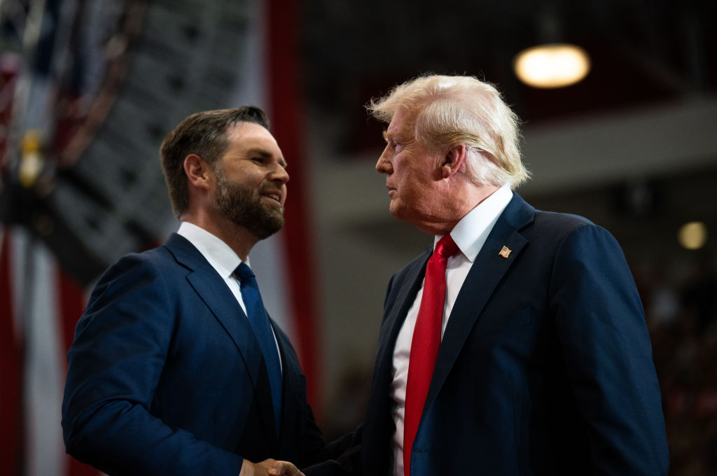 'The fact is, if anyone is within reach of the MAGA crown, it’s still the VP.' Credit: Getty