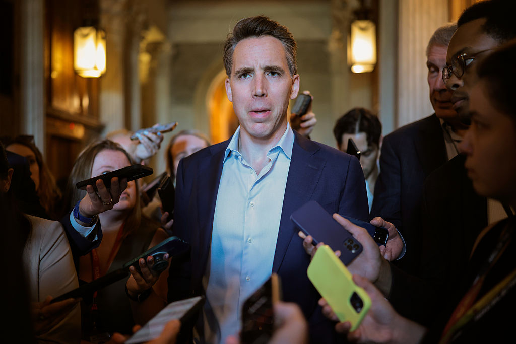 ‘Hardline Republicans such as Josh Hawley are frustrated that more bills haven’t made their way through Congress.’ Credit: Getty