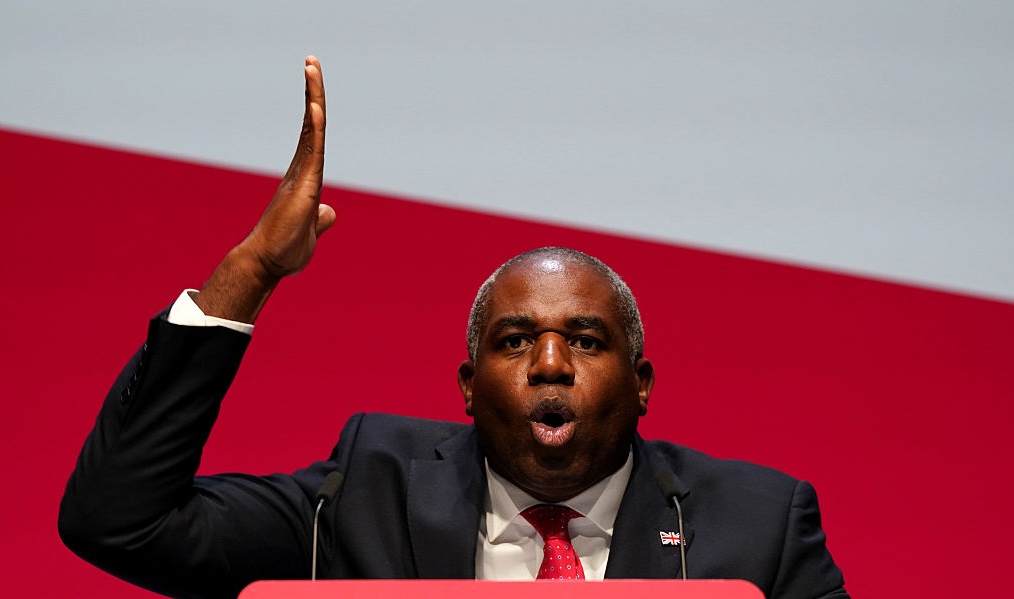 Lammy is ignoring the elephant in the room. Credit: Getty