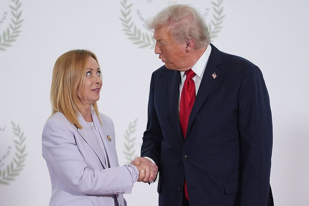 Former Trump ally Giorgia Meloni has become increasingly critical of the US President. Credit: Getty