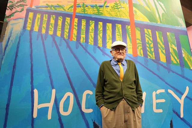 David Hockney’s defiant pleasure