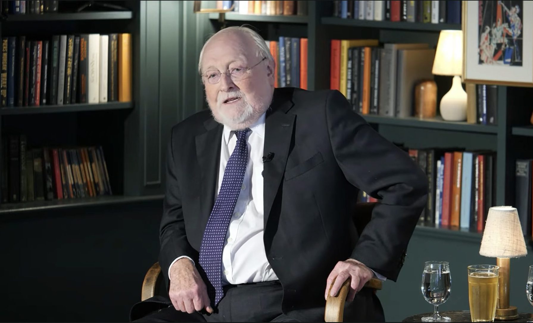 Neil Kinnock speaks at the UnHerd Club this week. Credit: UnHerd/YT