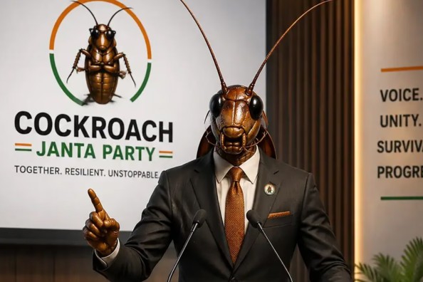 Can Modi crush the cockroaches?