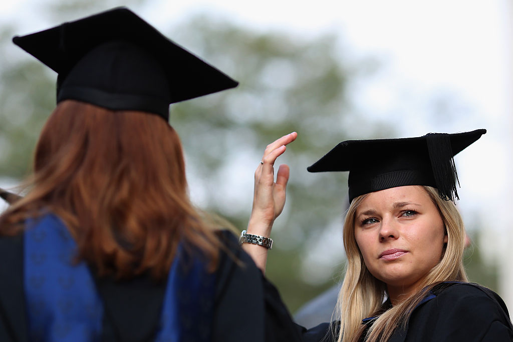 A new report has suggested student numbers should be cut by 30% to save universities. Credit: Getty